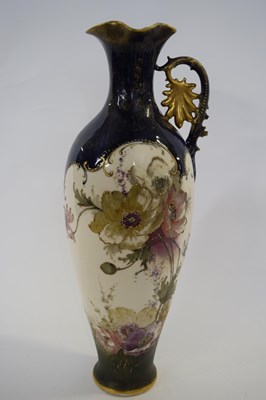 Lot 349 - Large continental porcelain ewer probably...