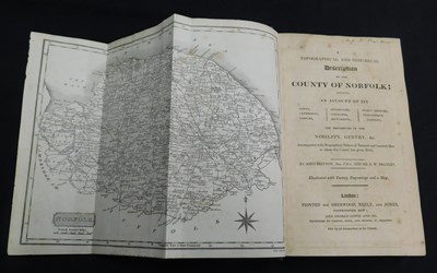 Lot 431 - JOHN BRITTON & E W BRAYLEY: A TOPOGRAPHICAL...