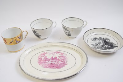 Lot 433 - Early 19th Century teapot stand decorated with...