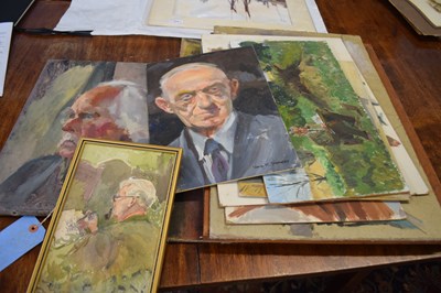 Lot 666 - Vera Spencer, a collection of 10 various oil...