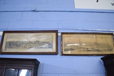Lot 682 - Two framed black and white prints, The North...