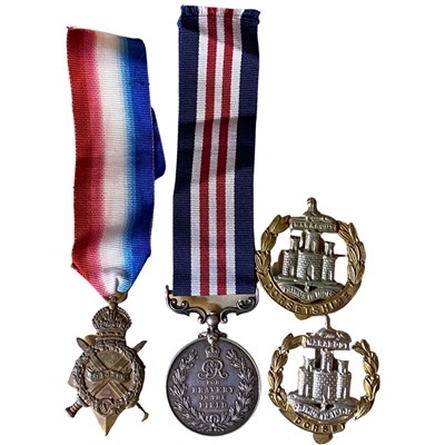 Lot 2 - WWI (MM) Military medal to 15025 Pte A Cook...