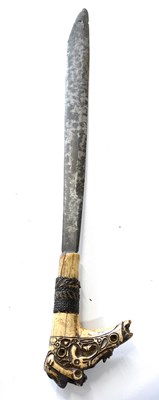 Lot 95 - Indonesian Mandu headhunters sword originating...