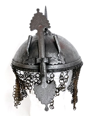Lot 101 - Late 19th Century Indo-Persian Kula - Khud...