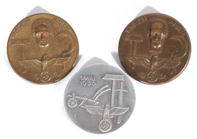 Lot 105 - Three Third Reich International Labour Day...