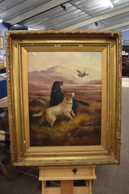 Lot 109 - Robert Cleminson (1864-1903) study of two dogs...