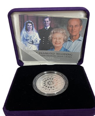 Lot 346 - A 2007 Uk Silver Piedfort five pounds proof...