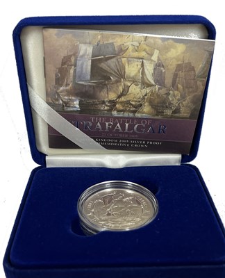 Lot 342 - A 2005 Uk Silver Piedfort five pounds Proof...