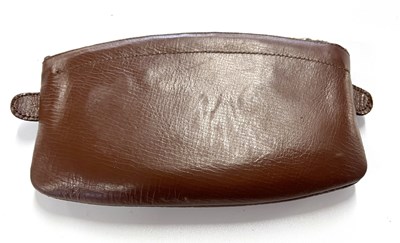 Lot 337 - A vintage tobacco pouch in original box