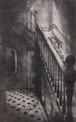 Lot 585 - Richard Bawden RWS NEAC RE (British,b.1936),...