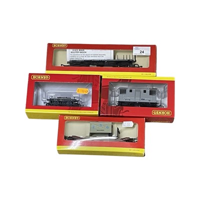 Lot 69 - A collection of boxed Hornby 00 gauge vans, to...