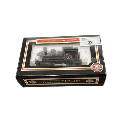 Lot 80 - A boxed Dapol 00 gauge D10 0-4-0ST L&Y No 19,...