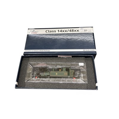 Lot 95 - A boxed Hattons 00 gauge H1413 Class 14XX...