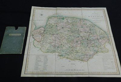 Lot 451 - CHARLES SMITH: A NEW MAP OF THE COUNTY OF...