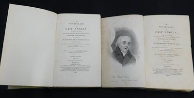 Lot 469 - ROBERT FORBY: THE VOCABULARY OF EAST ANGLIA...,...