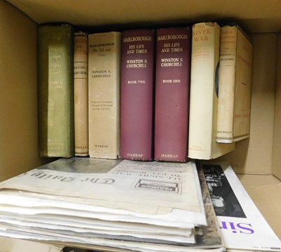 Lot 476 - Box: Winston Churchill interest