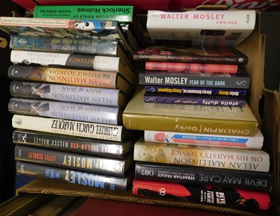 Lot 481 - Two boxes: modern fiction