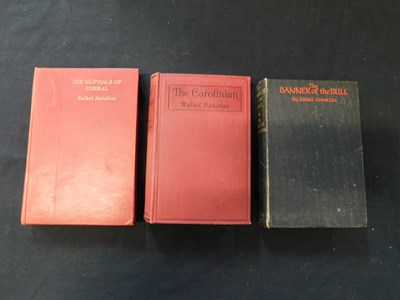 Lot 49 - RAFAEL SABATINI: 3 titles: THE BANNER OF THE...