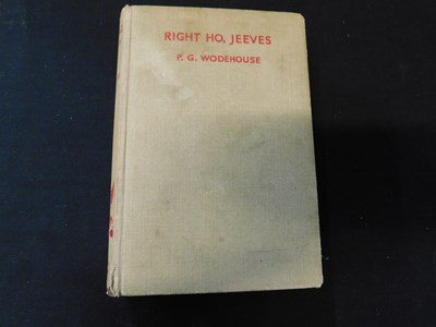 Lot 54 - P G WODEHOUSE: RIGHT HO JEEVES, London,...