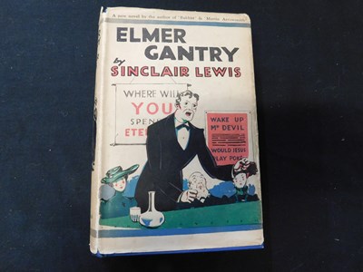 Lot 59 - SINCLAIR LEWIS: ELMER GANTRY, London, Jonathan...