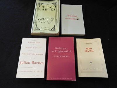 Lot 69 - JULIAN BARNES: 5 titles, ACROSS CHANNEL,...