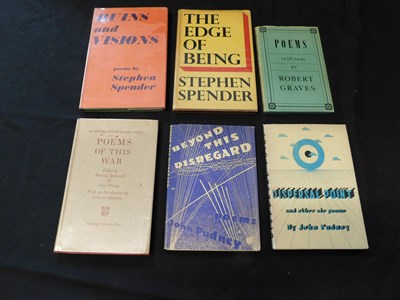 Lot 71 - STEPHEN SPENDER: 2 Titles: RUINS AND VISIONS,...