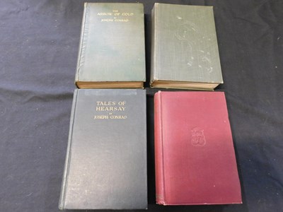 Lot 93 - JOSEPH CONRAD: 4 Titles: THE ARROW OF GOLD,...