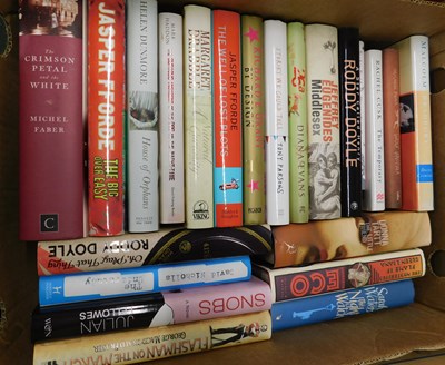 Lot 497 - Box: signed modern firsts etc