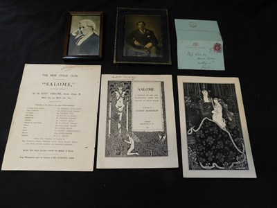 Lot 141 - PACKET: Small lot Oscar Wilde interest...