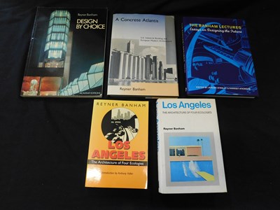 Lot 151 - PETER RAYNER BANHAM: 6 Titles: LOS ANGELES THE...