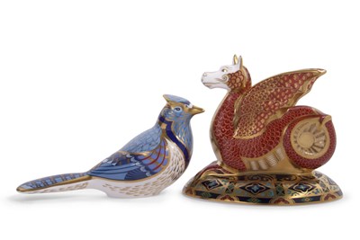 Lot 28 - Royal Crown Derby Wessex Wyvern