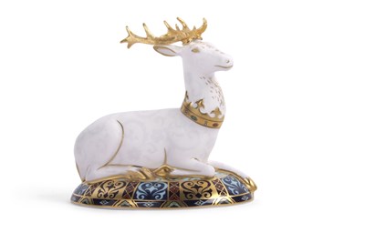 Lot 31 - Royal Crown Derby White Hart