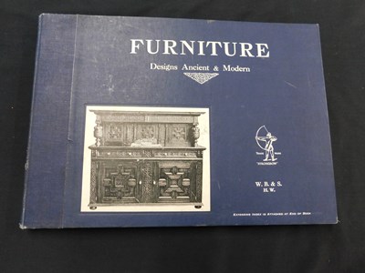 Lot 191 - W B & S H W: FURNITURE DESIGNS ANCIENT AND...