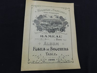 Lot 194 - RAMEAU INVENTEUR DU RASOIR A BAGUETTE A SENS...