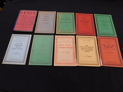 Lot 214 - VLADIMIR LENIN: 14 Titles: ON DEMOCRACY AND...