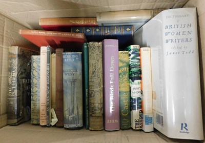Lot 533 - Box: Rebecca West, Virginia Woolf and Jane...