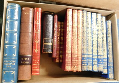 Lot 535 - Small box: bindings