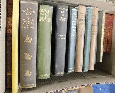 Lot 539 - Box: 19th and 20th century illustrated titles
