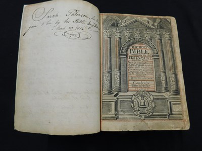 Lot 241 - THE HOLY BIBLE CONTAINING THE OLD TESTAMENT...