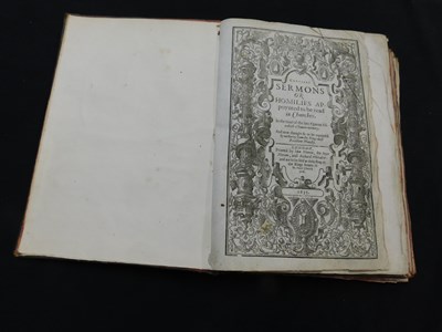 Lot 247 - CERTAINE SERMONS OR HOMILIES APPOYNTED TO BE...