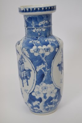 Lot 7 - 19th century Chinese porcelain vase with a...