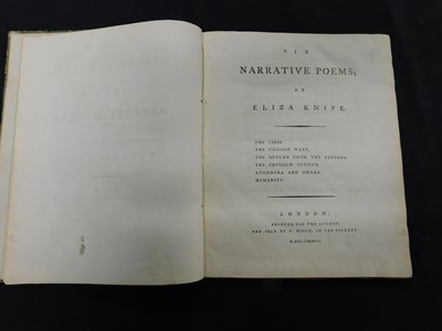 Lot 171 - ELIZABETH COBBOLD NEE KNIPE: SIX NARRATIVE...