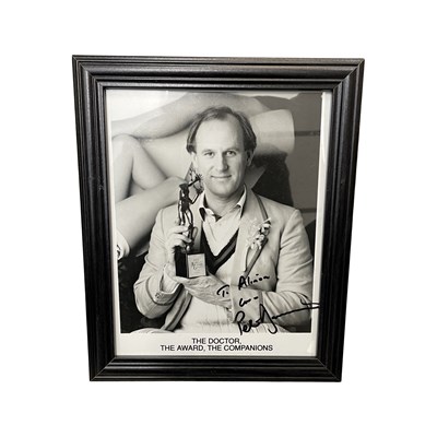 Lot 60 - A framed 8x10" black and white photograph,...