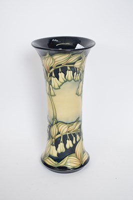 Lot 56 - Moorcroft vase with tube lined flowers by...