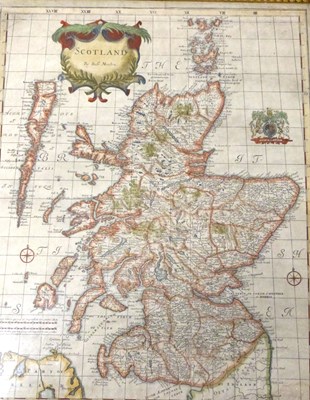 Lot 612 - ROBERT MORDEN: SCOTLAND, engraved hand...