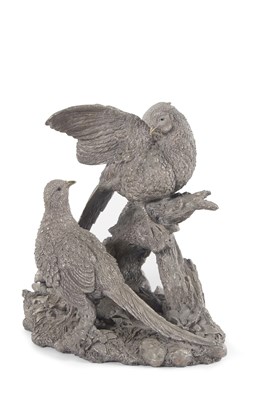 Lot 303 - Elizabeth II large silver applied group of...