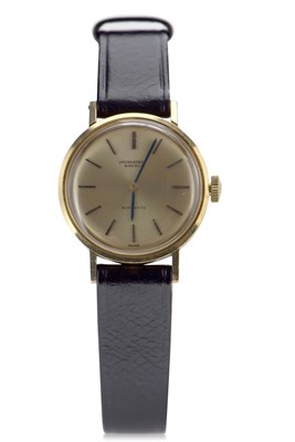 Lot 408 - 18ct gold ladies International Watch Company...