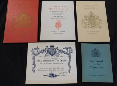 Lot 651 - THE CORONATION OF HER MAJESTY QUEEN ELIZABETH...