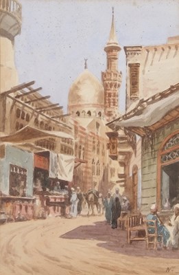 Lot 617 - Edwin Lord Weeks (American, 1849-1903), "A...