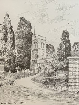 Lot 20 - Bernard West RIBA (British, 20th century)...